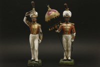 Lot 1237 - A pair of Sitzendorf figures