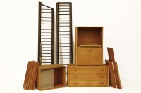Lot 1638 - A Ladderax shelving system