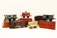 Lot 1381 - A 0 Gauge clockwork locomotive 4-4-2 Royal Scot in LMS livery