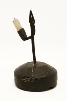 Lot 1225 - An iron rush light
