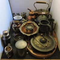 Lot 1340 - A collection of pewter