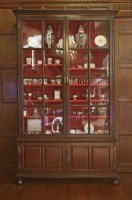 Lot 46 - A George ll oak bookcase