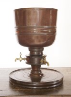 Lot 62 - A lignum vitae wassail cup