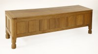 Lot 48 - A Robert 'Mouseman' Thompson blanket chest