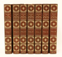 Lot 443 - LETTERS OF MADAME DE SEVIGNE; in Seven volumes. Philadelphia
