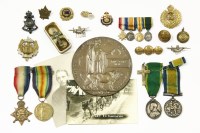 Lot 130 - A First World War military Group