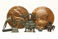 Lot 310 - Three copper plaques