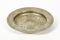 Lot 175 - A modern silver Armada dish