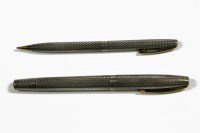 Lot 129 - A Sheaffer sterling silver fountain pen