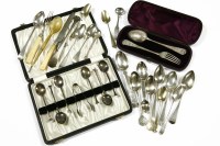 Lot 107 - Silver cutlery