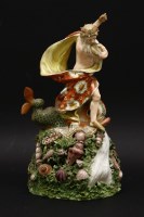 Lot 194A - A Derby figure of Neptune on rockwork base