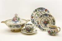 Lot 257 - A mason’s ironstone dinner service