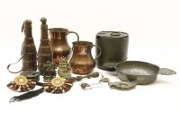 Lot 336 - A collection of items to include a 19th Century pocket music box