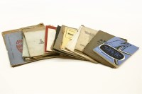 Lot 52 - A quantity of vintage motorcycle and car repair guides