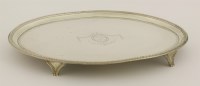 Lot 393B - A George III silver salver