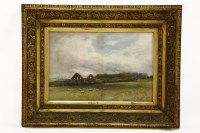 Lot 721A - George Russel Gowens ( British 1843-1924) 
Ruined abbey in a landscape
Watercolour on paper
Signed lower left
36 x 53 cm