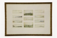 Lot 727A - Walter Brand (fl. 1872-?
Nine Norwegian scenes and two landscapes
Two signed and dated 1898