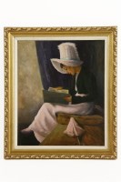 Lot 750B - Douglas Swainson (20th century)
PORTRAIT OF A GIRL