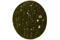 Lot 306 - A collection of assorted gold and silver stick pins