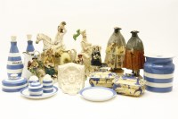Lot 525 - A small collection of 19th century Staffordshire figures