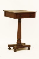 Lot 863 - An early Victorian mahogany pedestal table
