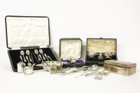 Lot 371 - A hallmarked silver porringer