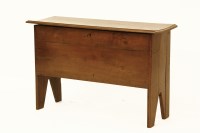 Lot 793 - An oak six plank coffer