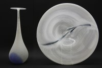 Lot 606 - A large Venetian glass charger