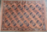 Lot 842 - An Afghan wool rug