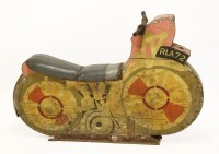 Lot 22 - A fairground carousel motorbike