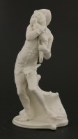 Lot 452 - A Komodie white porcelain figure