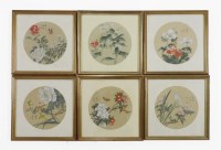 Lot 652 - Six Chinese botanical prints
with inscriptions
22.5cm x 22.5cm