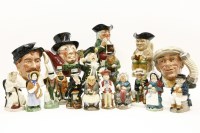 Lot 544 - A collection of Toby jugs