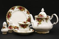 Lot 457 - A Royal Albert Old Country Roses tea service