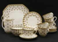 Lot 523 - A Spode 'Fleur de lys' part tea service