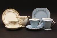 Lot 570 - An Art Deco Shelley twelve setting tea service