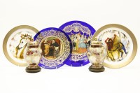 Lot 536A - A pair of limited edition plates after Dali