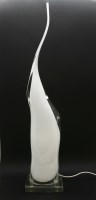 Lot 621 - An Italian Venetian glass tall lamp