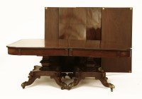 Lot 812 - A George IV mahogany dining table