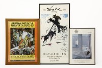 Lot 649 - Three exhibition posters