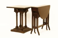 Lot 878 - An oak stand