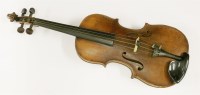 Lot 462A - A German violin