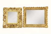 Lot 775B - A Florentine style gilt carved wall mirror