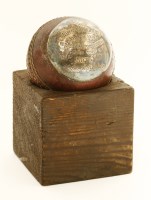 Lot 98 - A presentation cricket ball