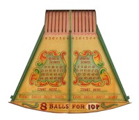 Lot 26 - A funfair 'Roll-o-Ball' game