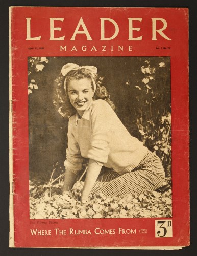 Lot 69 - The first Marilyn Monroe magazine cover