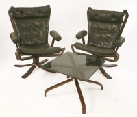 Lot 260 - A pair of armchairs