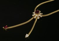 Lot 301 - An 18ct gold