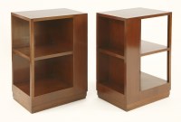 Lot 107 - A pair of Art Deco mahogany stands