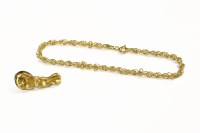 Lot 24 - Dental gold (tested as 18ct gold)